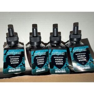 Bath and Body Works Wicked Vanilla Woods Wallflowers Home‎ Fragrance Refills